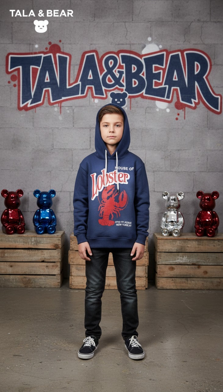 House of Lobster Kids Hoodie