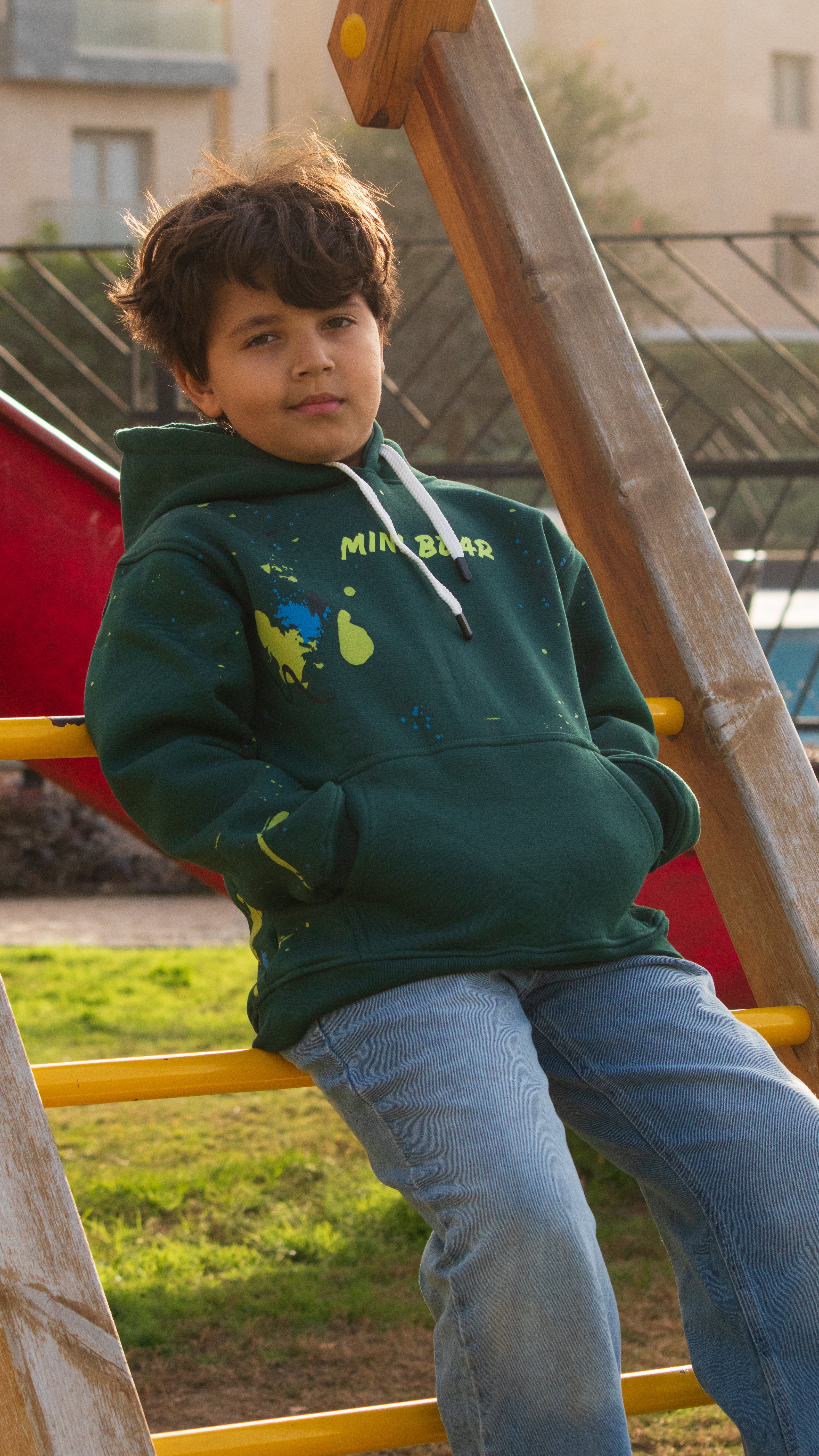 Mini Bear Kids Hoodie