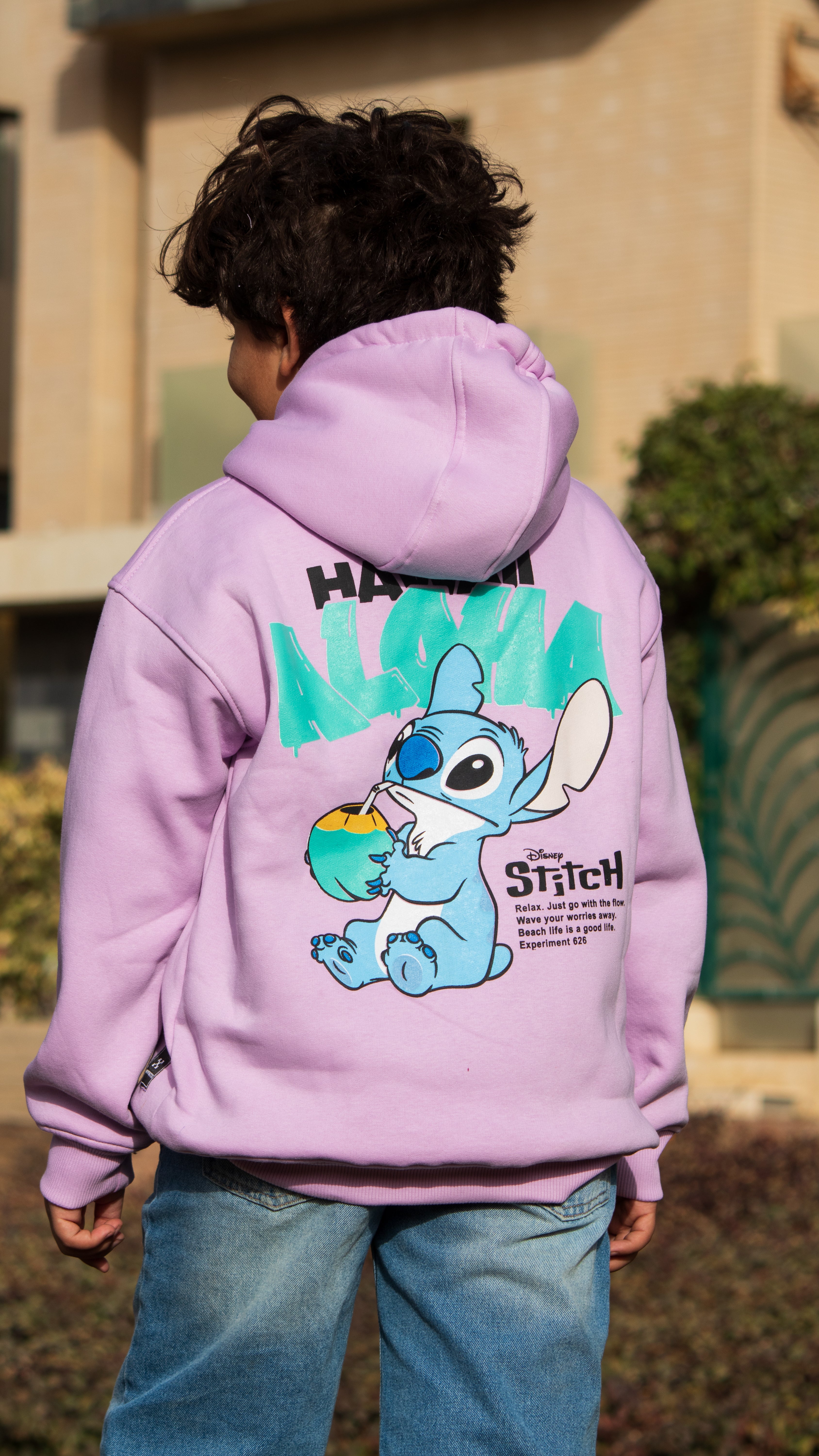 unisex Stitch Kids Hoodie