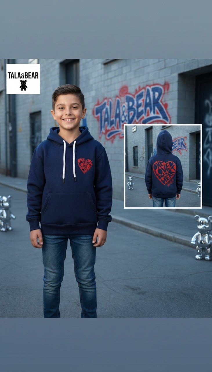 OneLoveOneHeart Kids Hoodie