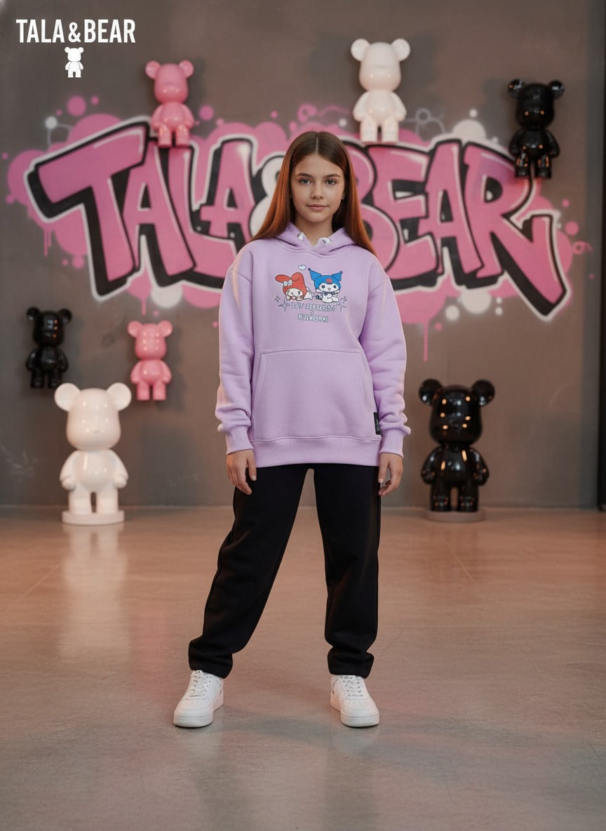 My Melody & Kuromi Kids Hoodie