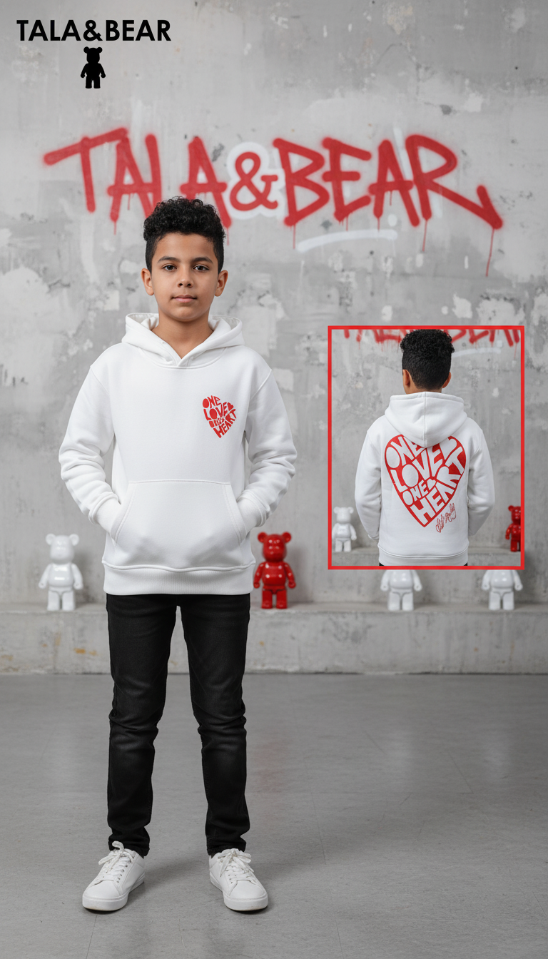 OneLoveOneHeart Kids Hoodie